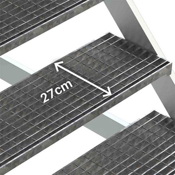 Escalera con plataforma y cuatro ruedas SB-T - Imagen 3