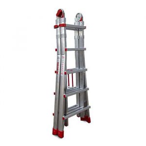 Escalera telescópica de aluminio multiusos súper profesional TELES