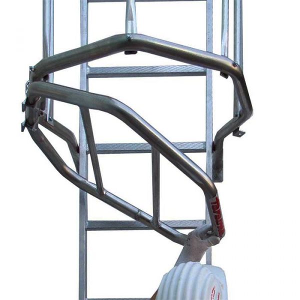 Escalera vertical de seguridad con jaula de protección SVS2 - Imagen 4