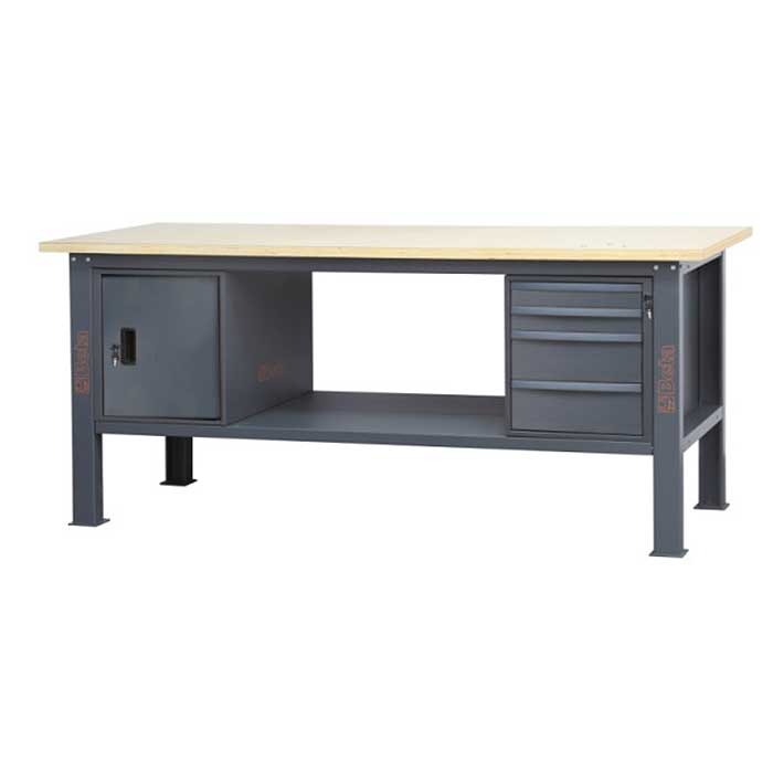 Banco de trabajo con encimera C58BC-W2,1 4CA 2 Banco de trabajo con encimera C58BC-W2,1 4CA - Imagen 2