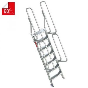 Escalera de aluminio fija SG60