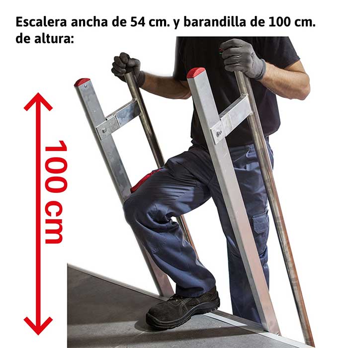 Escalera de apoyo con ganchos SAS 3 Escalera de apoyo con ganchos SAS - Imagen 3