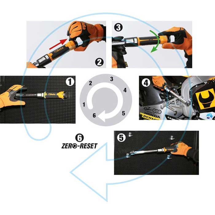 Llave dinamométrica de clic 666 con carraca reversible 7 Llave dinamométrica de clic 666 con carraca reversible - Imagen 7