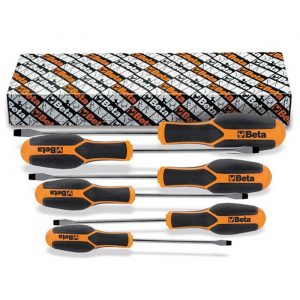 Juego 6 destornilladores planos 1221S6 Morphos