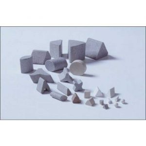 Abrasivo cerámico para vibración