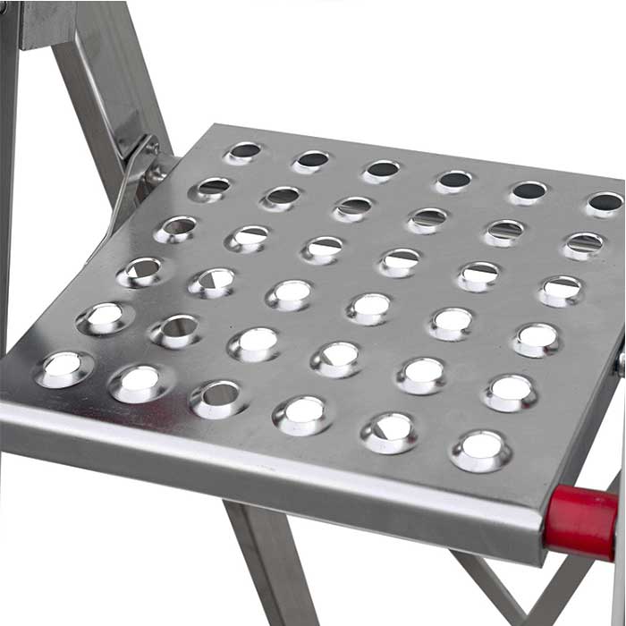 Faraone DOMUS Escalera Profesional de Aluminio con Peldaños Cómodos 4 Faraone DOMUS Escalera Profesional de Aluminio
